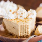 Cookie Butter Cheesecake with Biscoff Crust