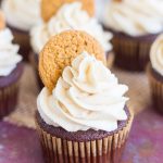 Gingerbread Latte Cupcakes with Brown Butter Buttercream
