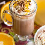 Grand Marnier & Kahlua Hot Chocolate Lattes