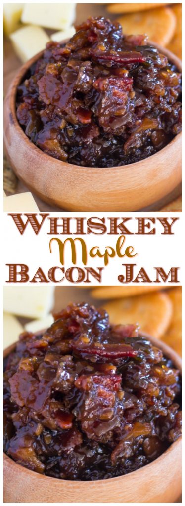 Whiskey Maple Bacon Jam pin