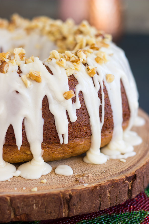 Banana Muffins with a Boozy Rum Icing | forage in the pantry.