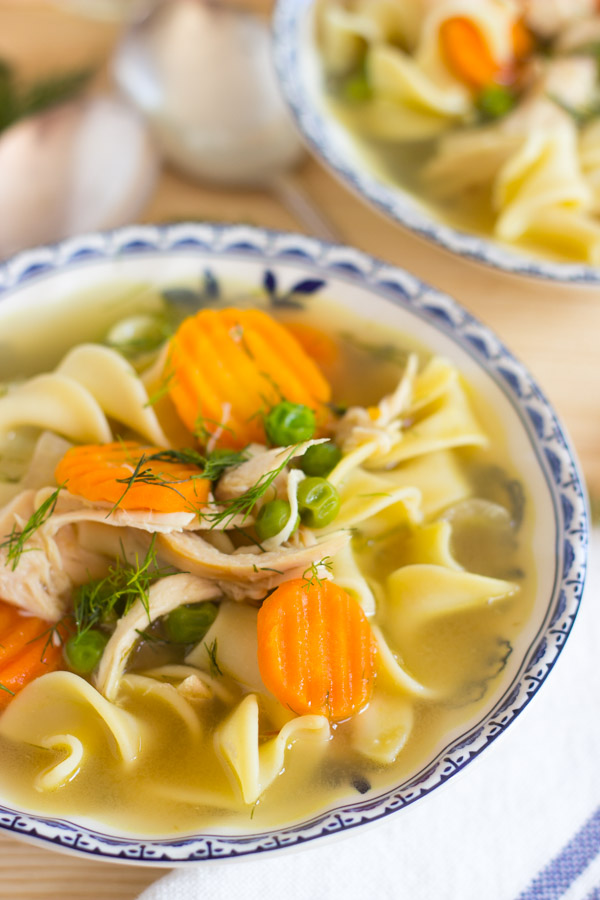 Lemon Dill Chicken Noodle Soup (12)