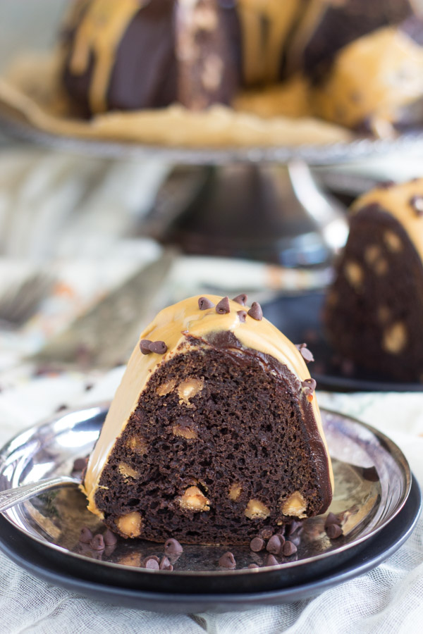 In defense of smaller Bundts: Dark Chocolate Bundt with Peanut