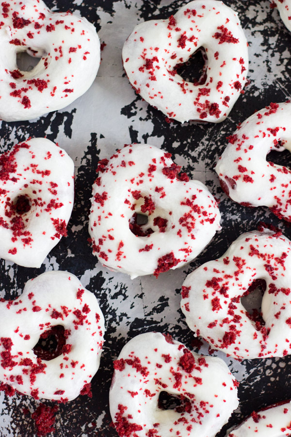 Baked Red Velvet Donut Recipe (6)
