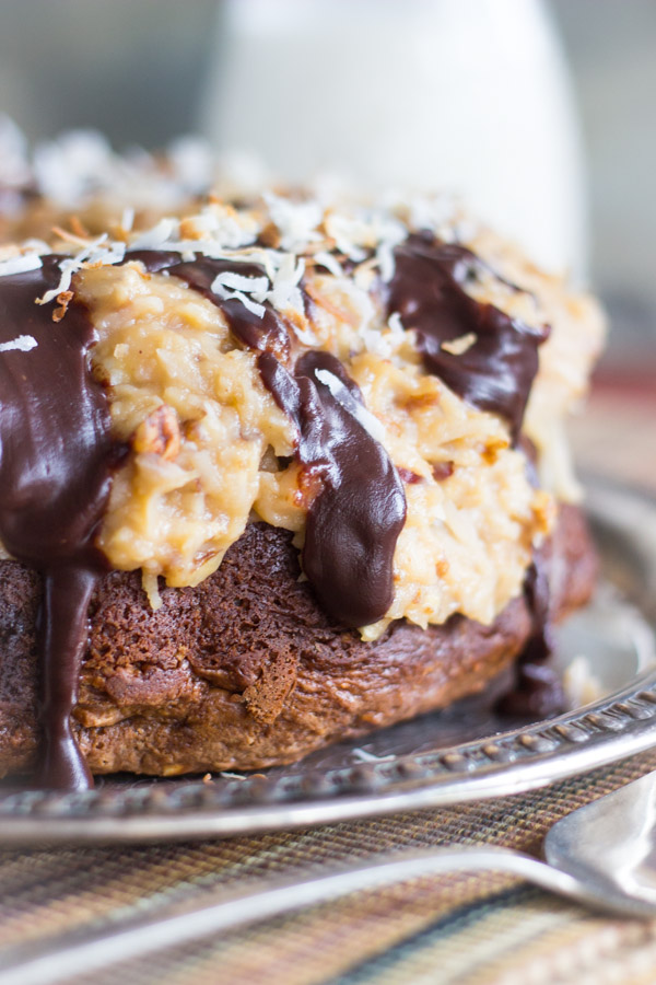 Easy German Chocolate Bundt Cake Recipe - The Gold Lining Girl