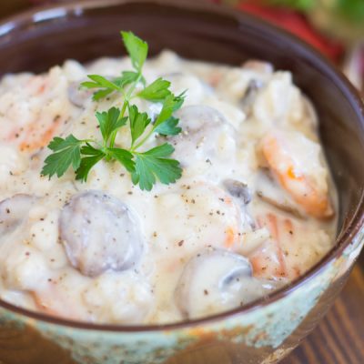 Quick & Easy Mushroom Barley Soup