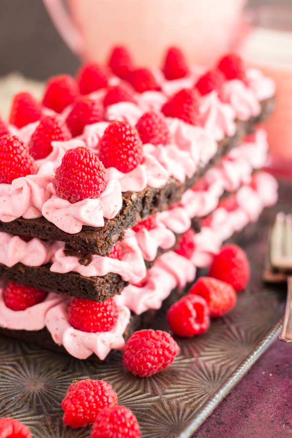 Raspberry Brownie Torte (13)