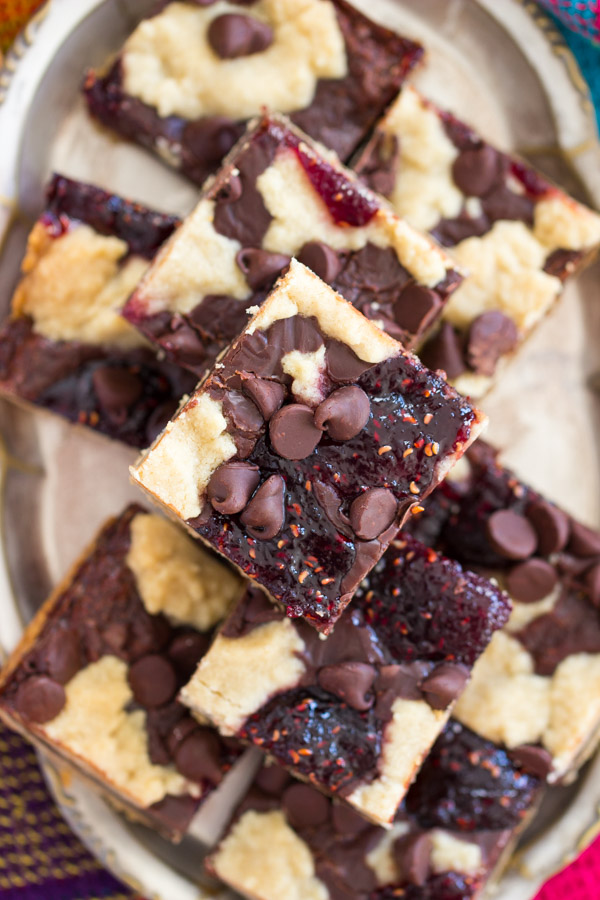 Raspberry Chocolate Chip Bars (7)