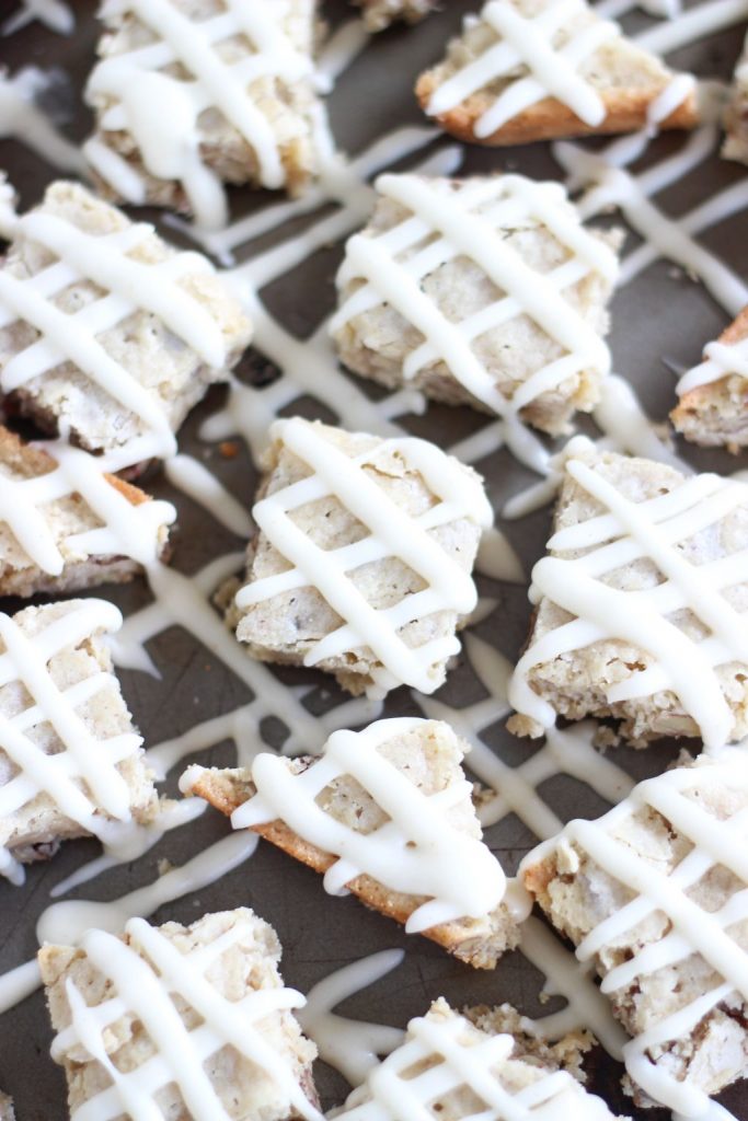 brown butter maple nut blondies with brown butter maple glaze 14