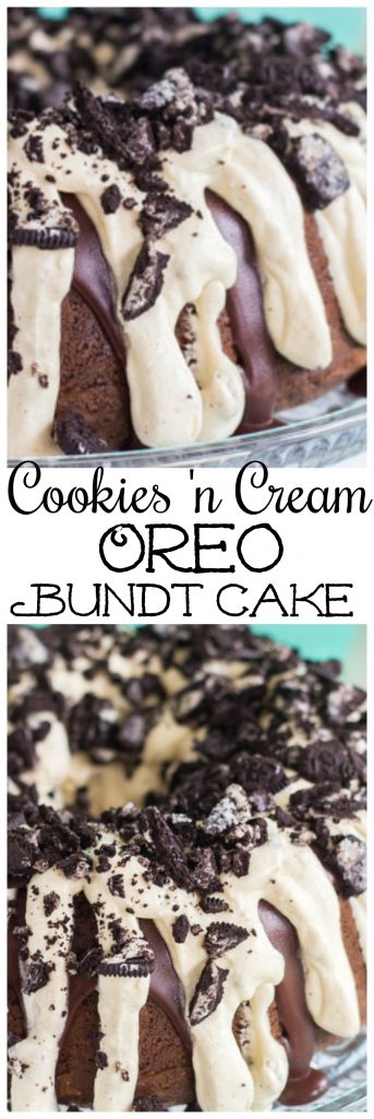 Oreo Bundt Cake pin