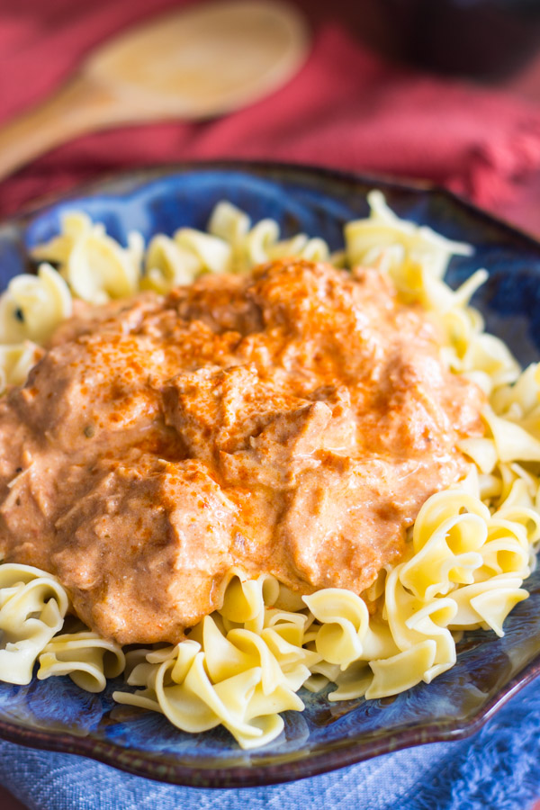 Slow-Cooker Chicken Paprikash image thegoldlininggirl.com3