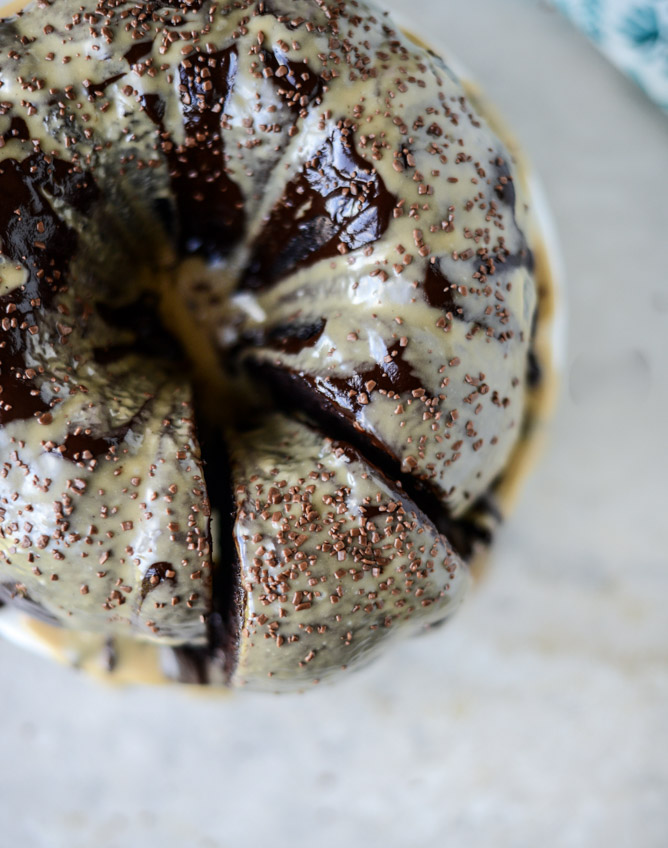 Easy German Chocolate Bundt Cake Recipe - The Gold Lining Girl