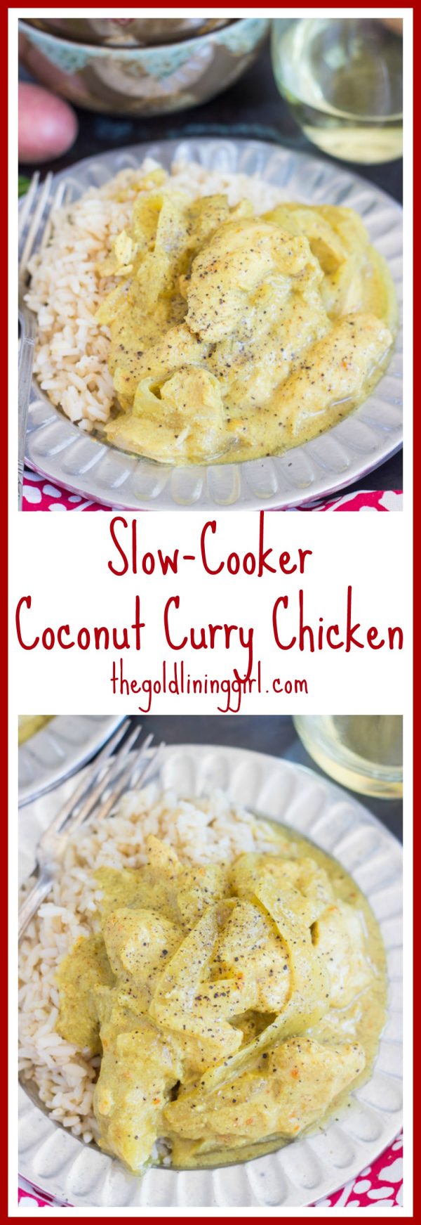 Slow-Cooker Coconut Curry Chicken
