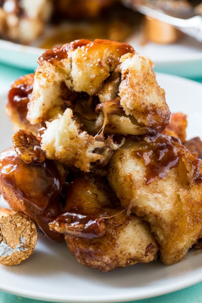 Rolo S'mores Skillet Monkey Bread