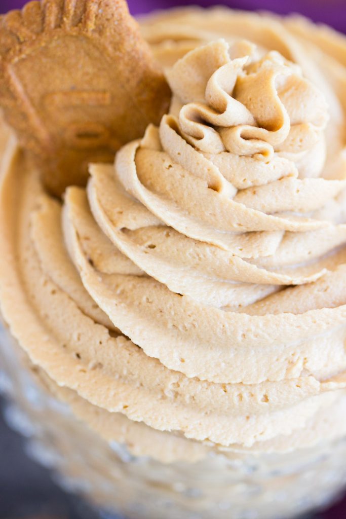 Cookie Butter Frosting Recipe - The Gold Lining Girl