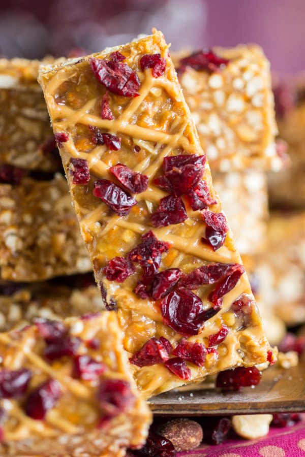 Peanut Butter & Jelly Pretzel Bars The Gold Lining Girl
