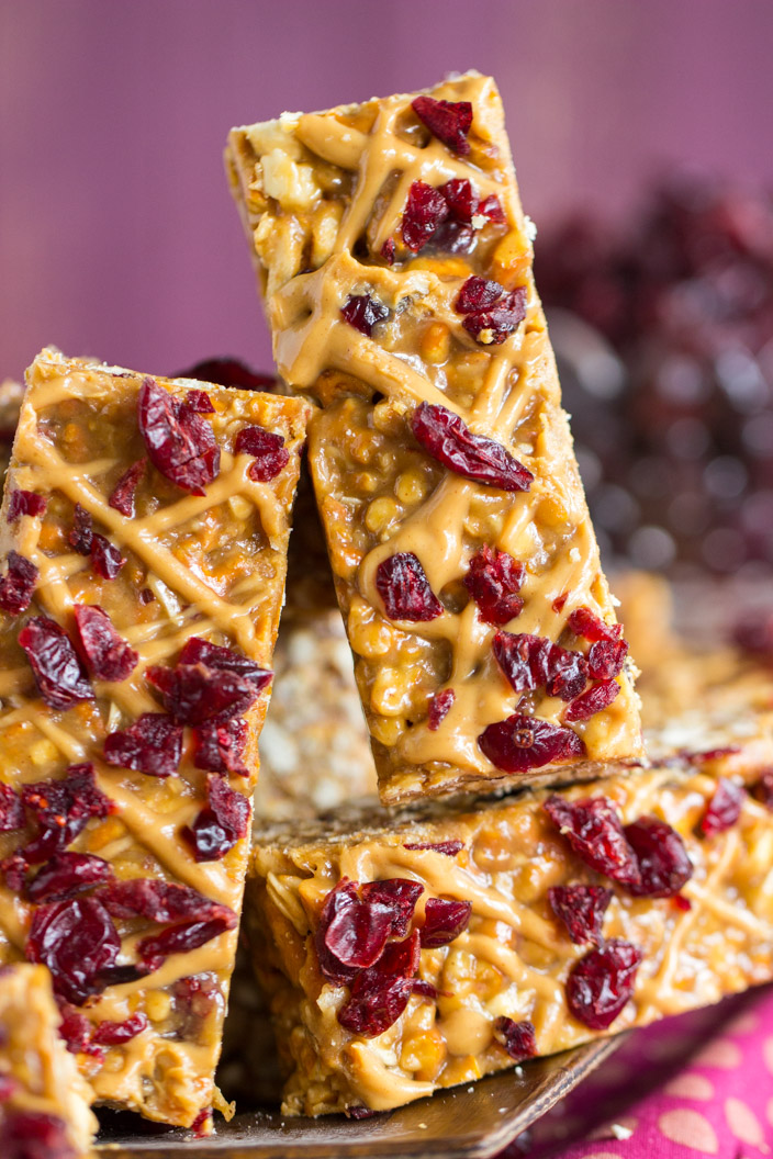 Peanut Butter & Jelly Pretzel Bars The Gold Lining Girl