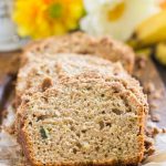 Zucchini Banana Bread With Streusel Topping