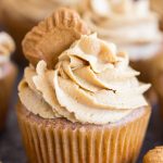 Biscoff Cookie Butter Cupcakes