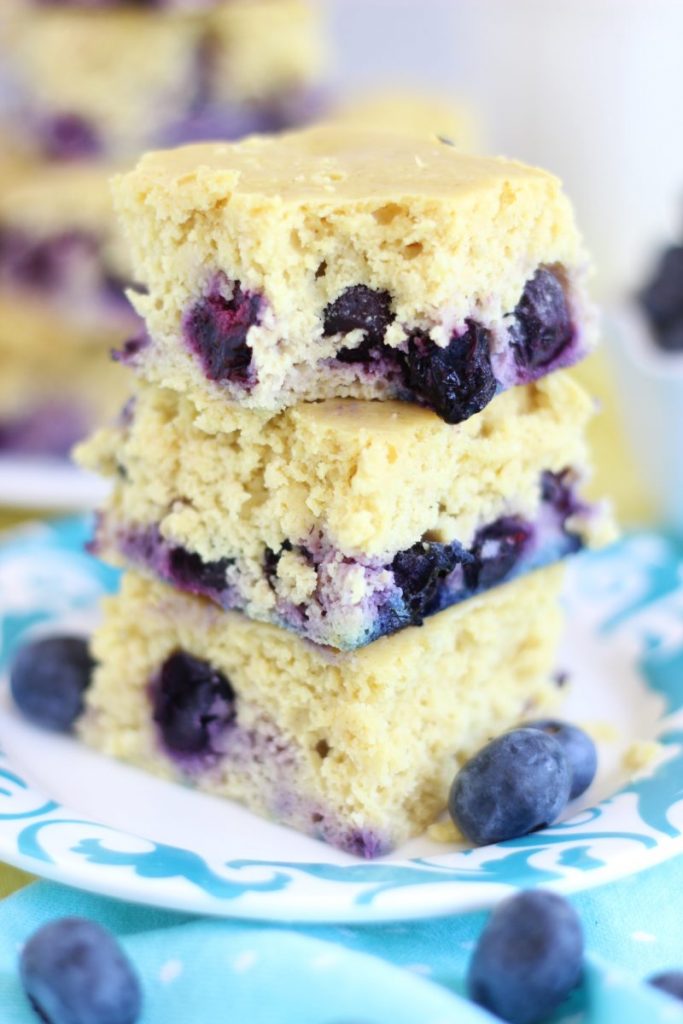 lemon blueberry protein bread 7