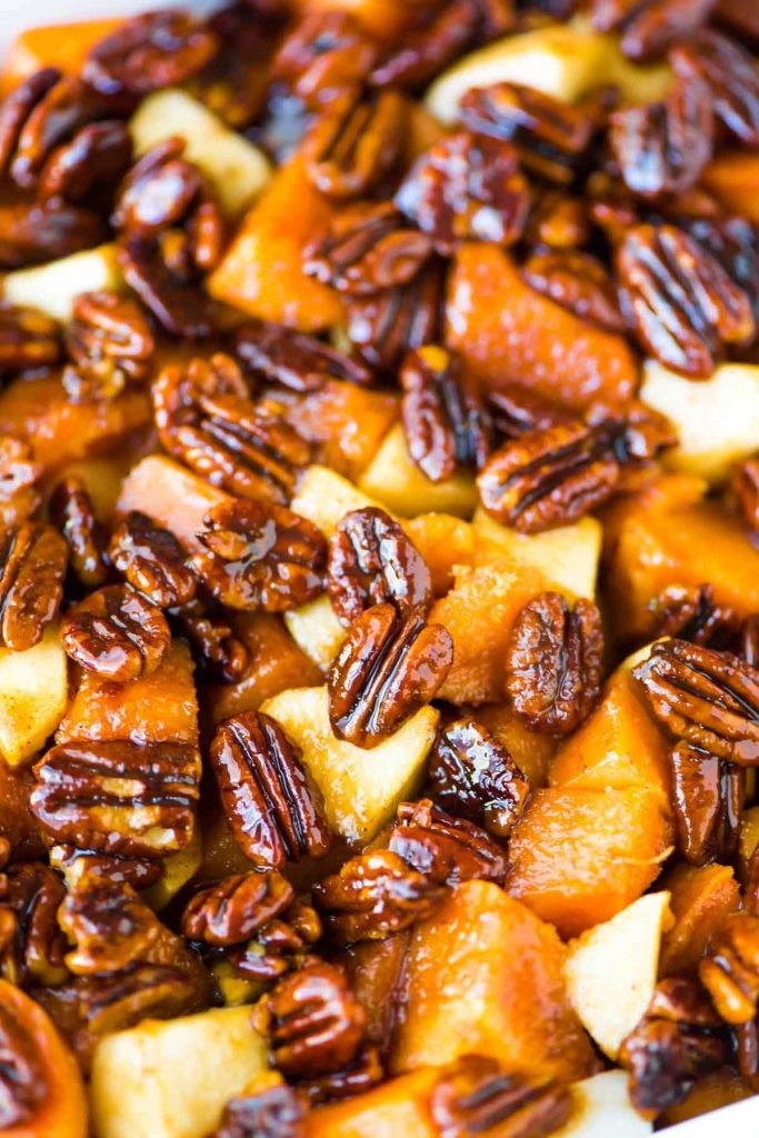 Honey-Glazed-Sweet-Potatoes-with-Whiskey-Pecans