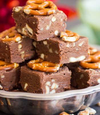 Nutella Fudge recipe image thegoldlininggirl.com 600x900