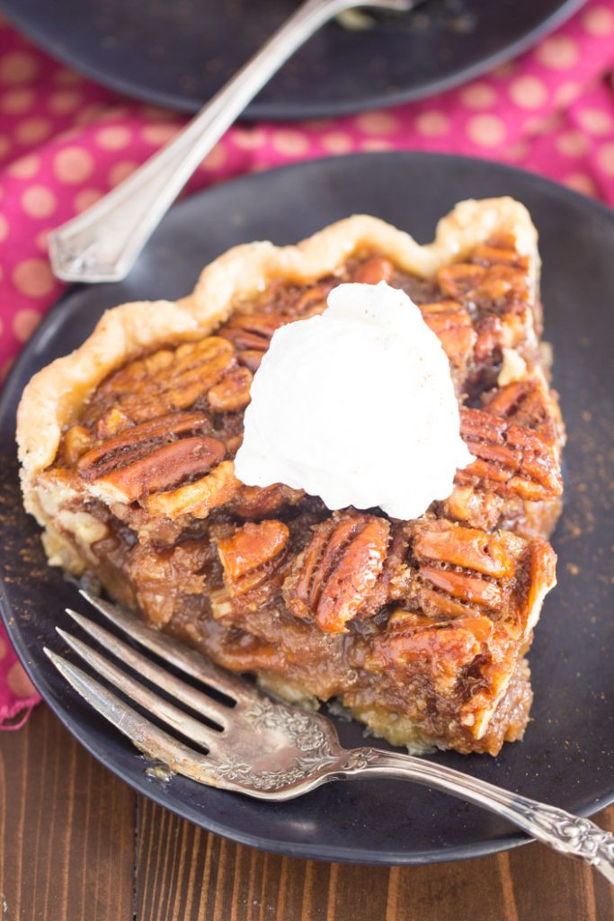 Fireball Pecan Pie recipe image thegoldlininggirl.com 12