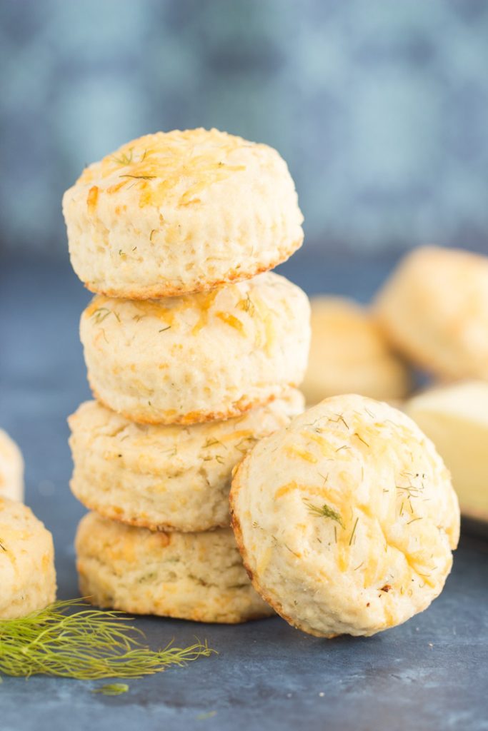 Parmesan Dill Biscuits recipe image thegoldlininggirl.com 10