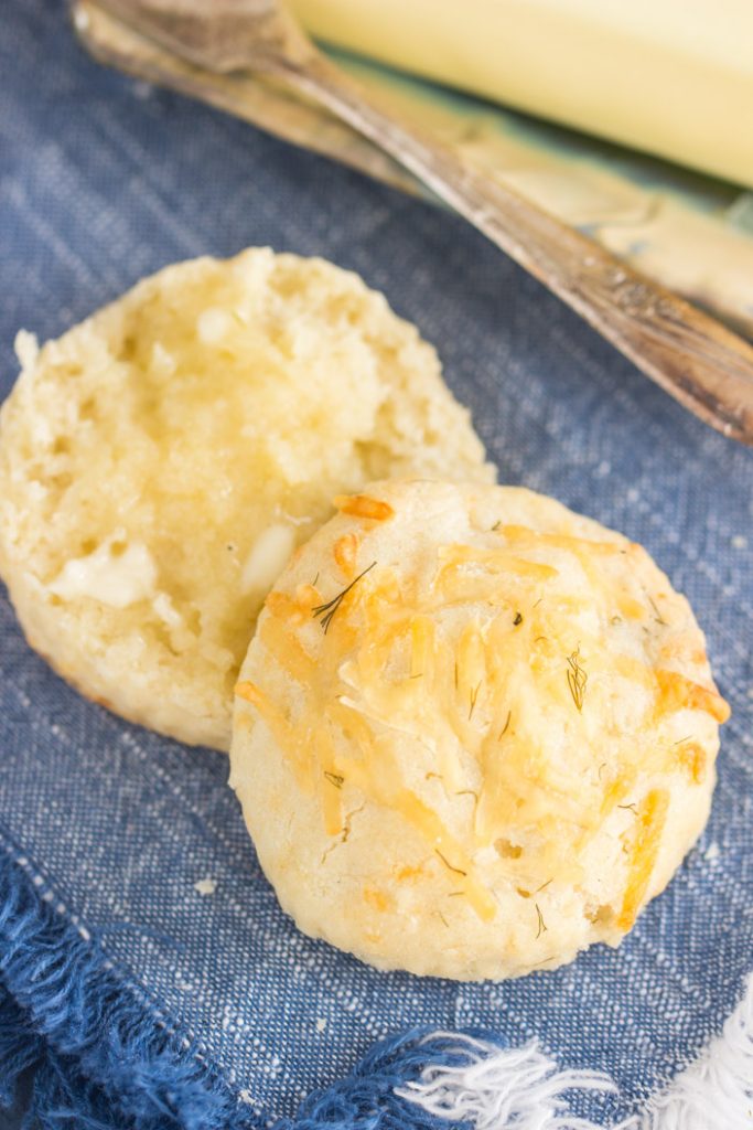 Parmesan Dill Biscuits recipe image thegoldlininggirl.com 13