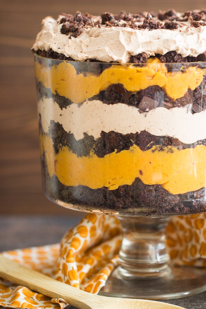 Chocolate Toffee Trifle - Dinner in 321