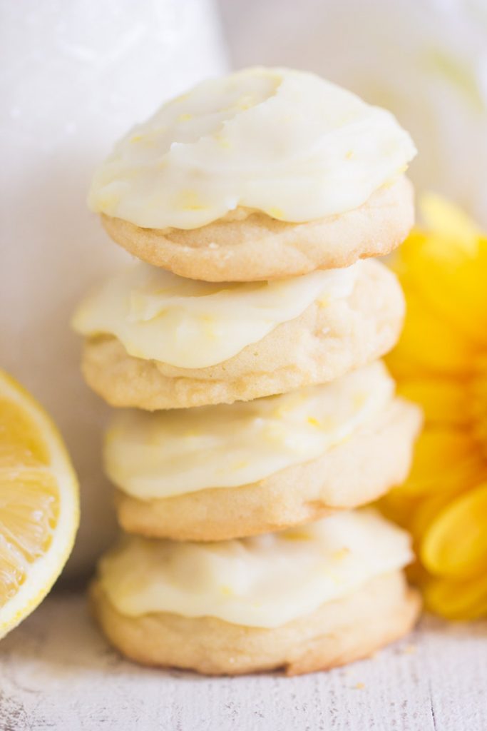 Iced Lemon Amish Sugar Cookies recipe image thegoldlininggirl.com 14