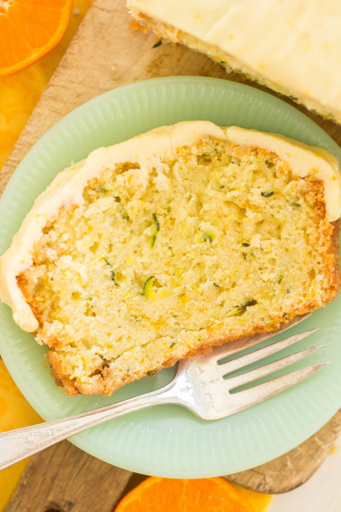 Orange Zucchini Bread with Orange Glaze The Gold Lining Girl