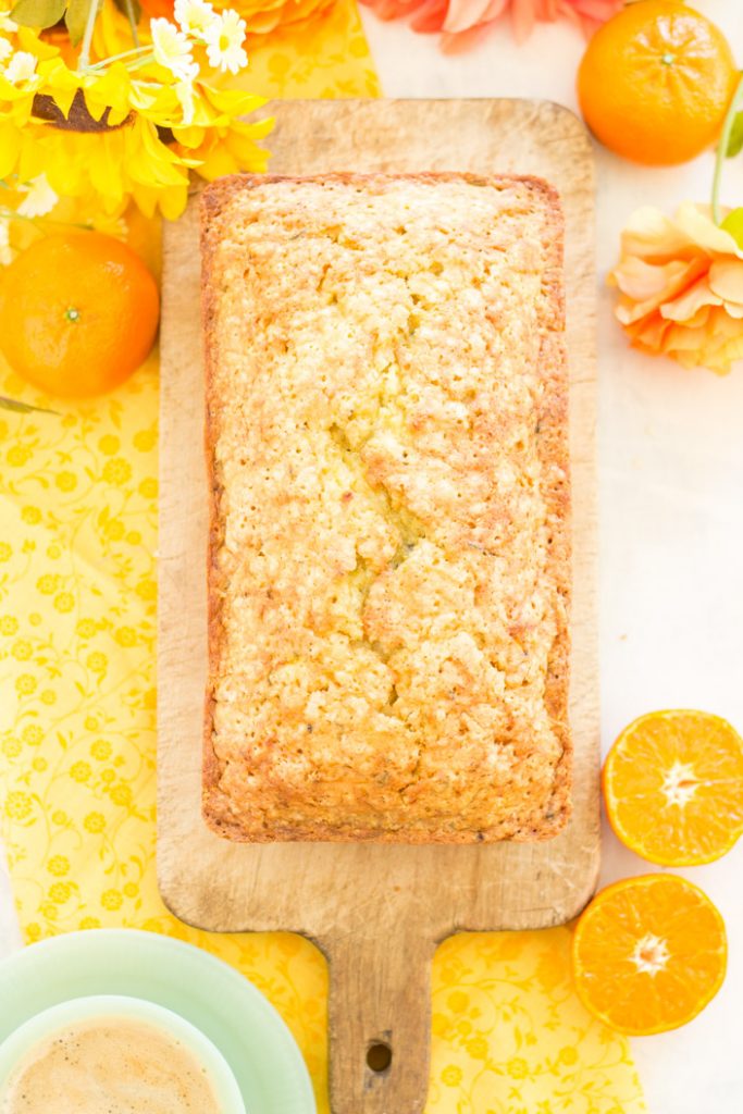 Orange Zucchini Bread with Orange Glaze recipe image thegoldlininggirl.com 2