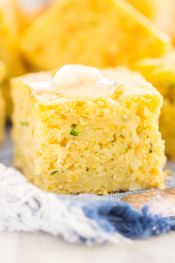 Parmesan Zucchini Cornbread 