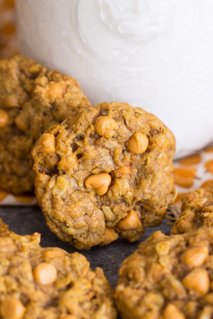 Pumpkin Oatmeal Scotchies recipe image thegoldlininggirl.com 8