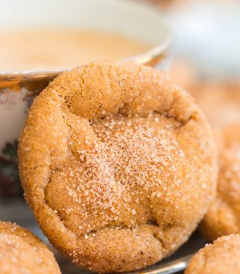 Chewy Pumpkin Snickerdoodles