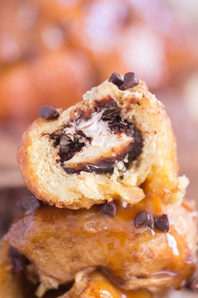 Candy Bar Monkey Bread recipe image thegoldlininggirl.com 22