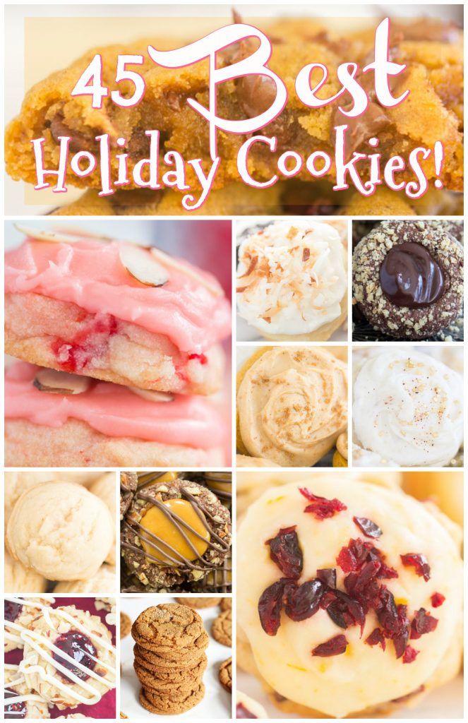 Favorite Christmas Cookies & 45 Holiday Cookie Recipes Ideas!