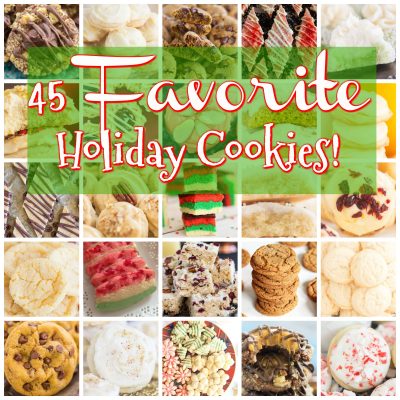 Favorite Christmas Cookies & 45 Holiday Cookie Recipes Ideas!