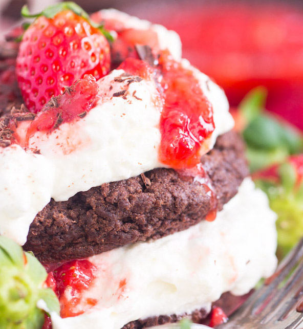 Chocolate Strawberry Shortcake Recipe The Gold Lining Girl