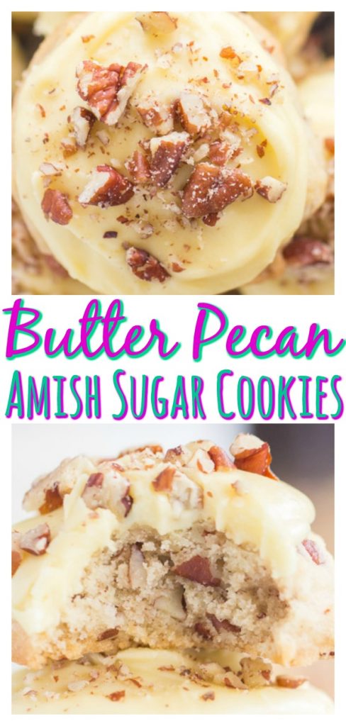 Butter Pecan Amish Sugar Cookies