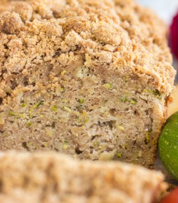 Streusel Apple Zucchini Bread