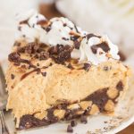 Brownie Bottom Peanut Butter Pie recipe