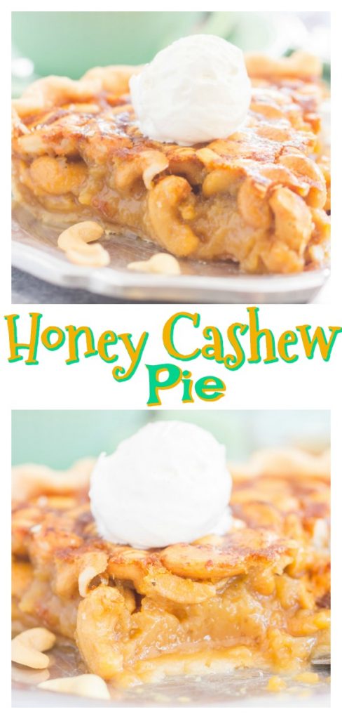 Honey Cashew Pie