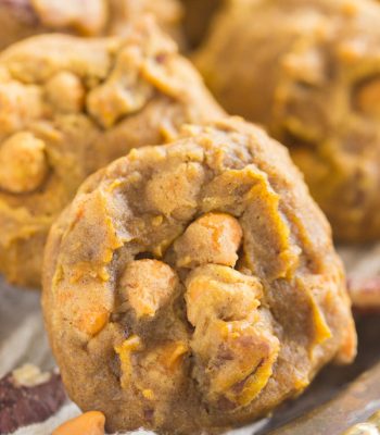 Butterscotch Pecan Pumpkin Cookies