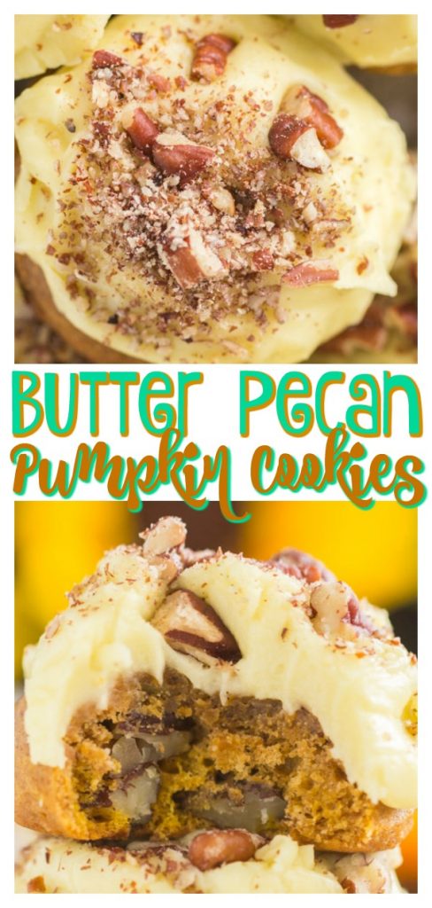 Butter Pecan Pumpkin Cookies recipe