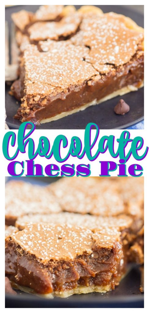 Chocolate Chess Pie