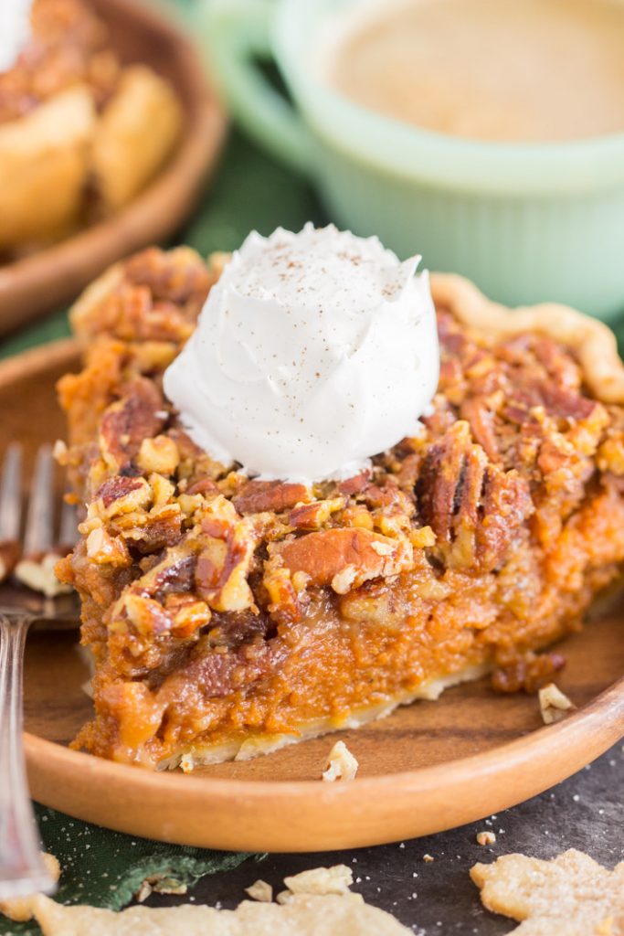 Pecan Pumpkin Pie recipe