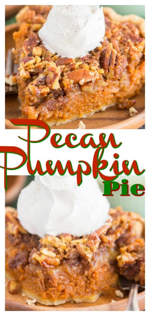 Pecan Pumpkin Pie 