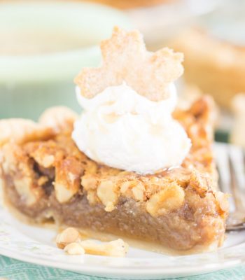 Maple Walnut Pie